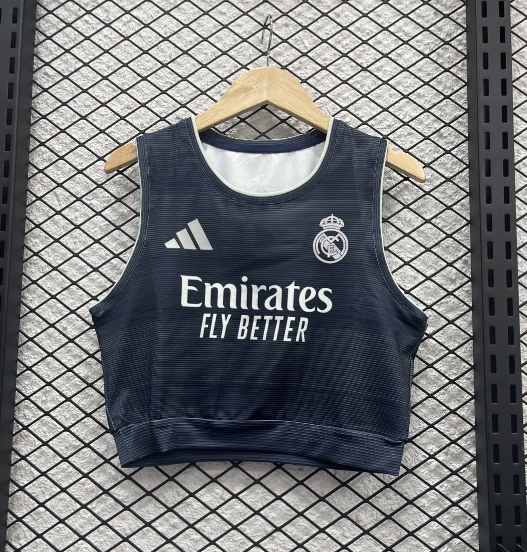 Real Madrid Away Women's Vest Soccer Jersey 2025/26 - sinoshirt