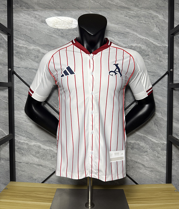Arsenal Authentic x US Pack Baseball Shirt 2025/26 - sinoshirt