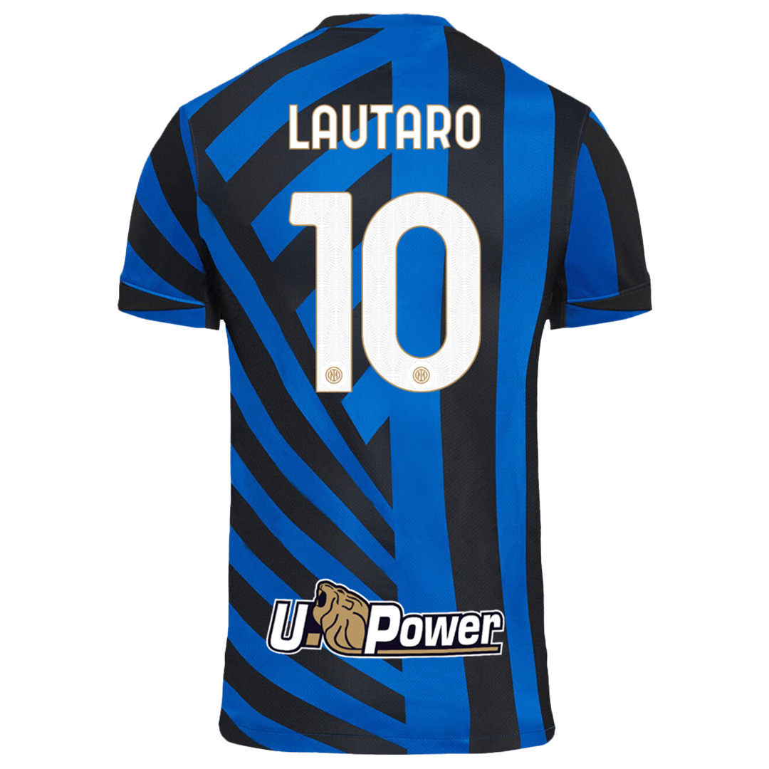 LAUTARO #10 Inter Milan Soccer Jersey Home Custom Shirt 2024/25 - sinoshirt