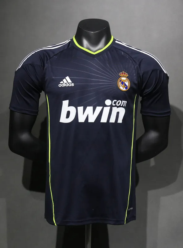 Real Madrid Authentic Retro Jersey Away Soccer Shirt 2010/11 - sinoshirt