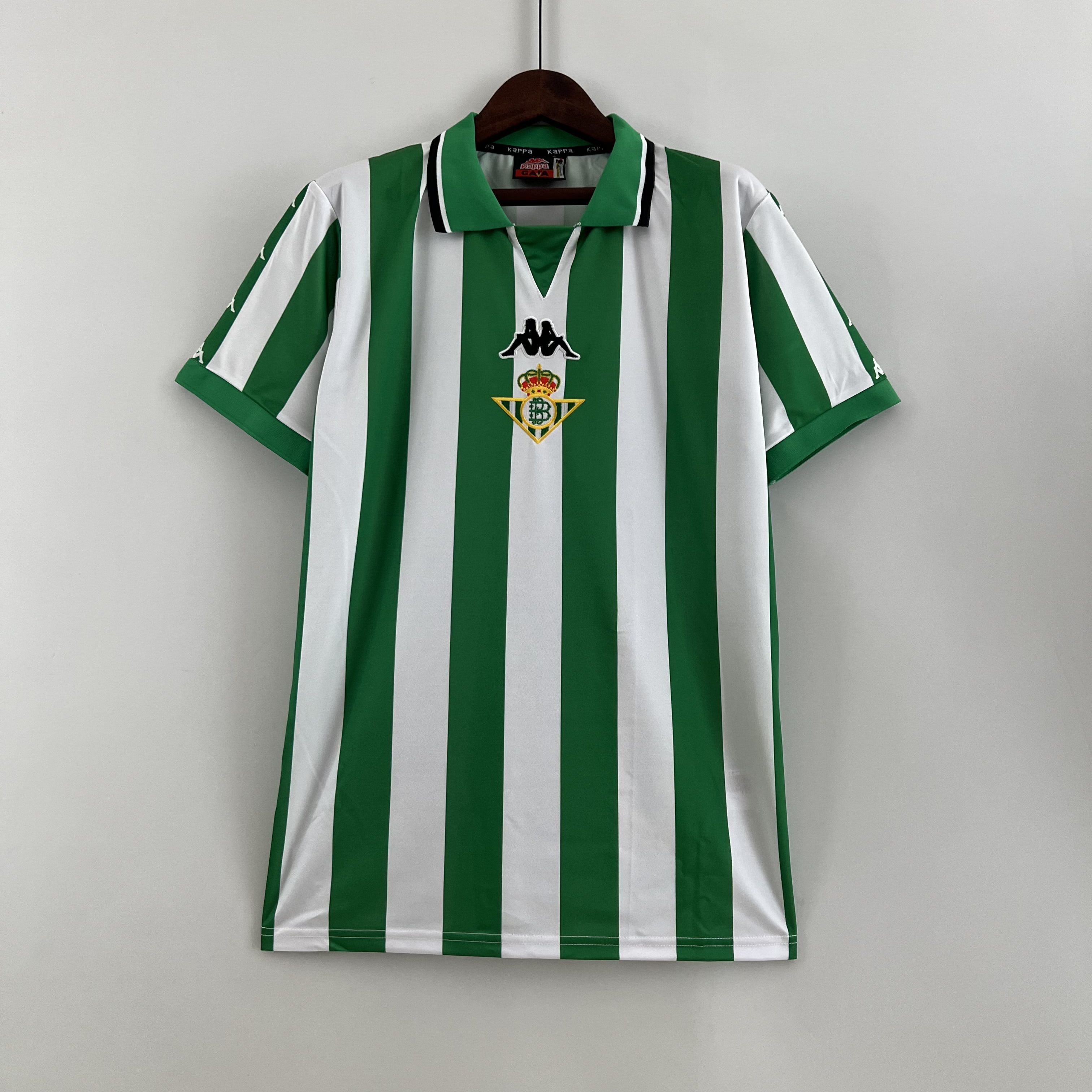 Real Betis Retro Jersey Home Soccer Shirt 1999/00 - sinoshirt