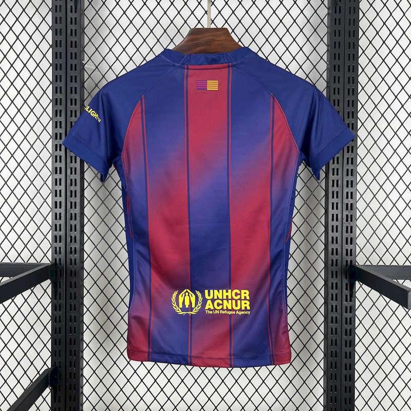 Barcelona Home Women's Soccer Jersey Custom Shirt 2025/26 - sinoshirt