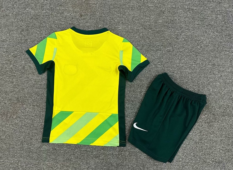 Australia Soccer Jersey Home Kids Kit Jersey+Shorts World Cup 2025 - sinoshirt