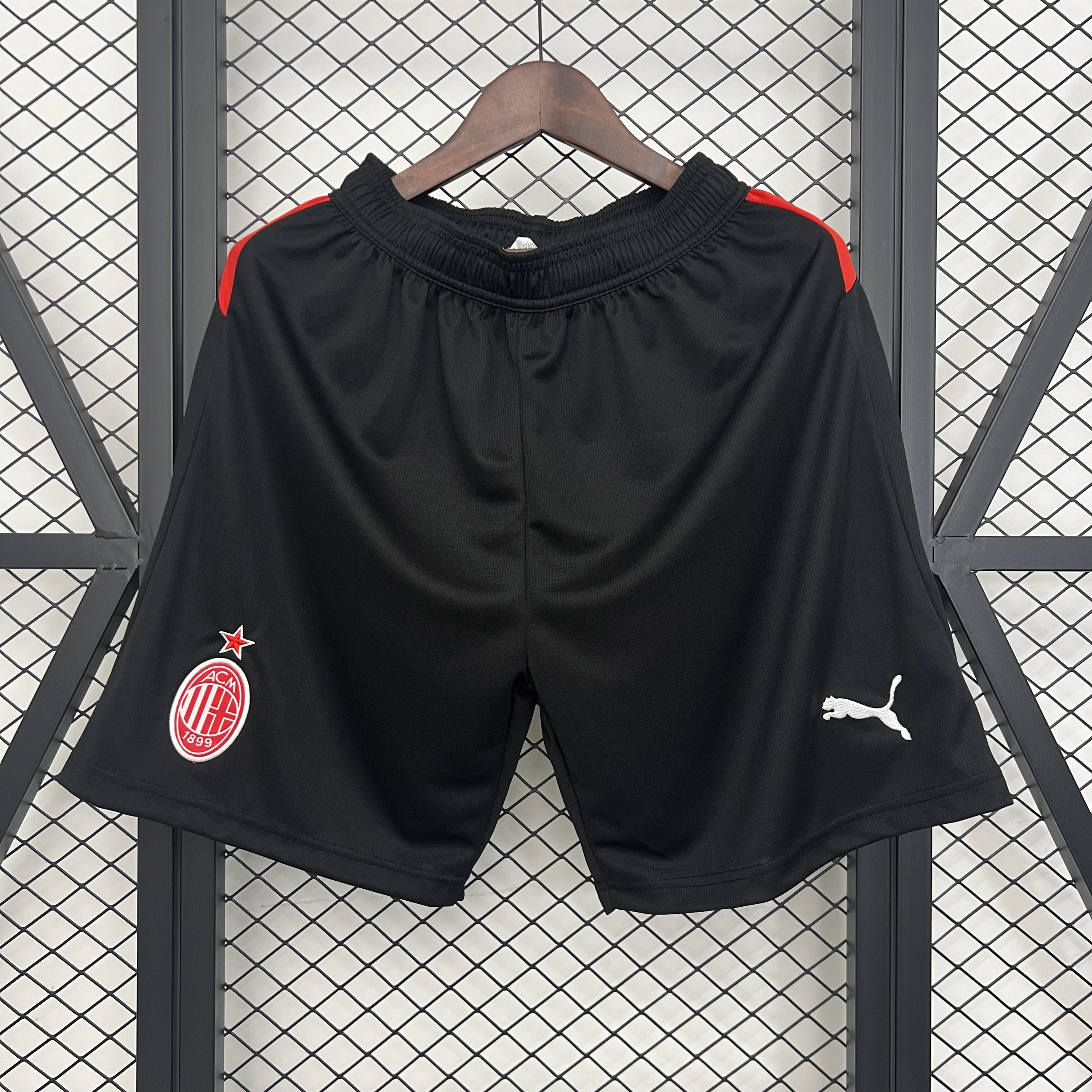 AC Milan Soccer Jersey Home Custom Shorts 2025/26 - sinoshirt