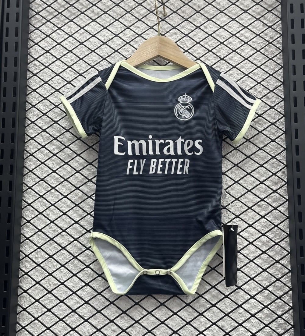 Real Madrid Soccer Jersey Away Baby Uniform 2025/26 - sinoshirt
