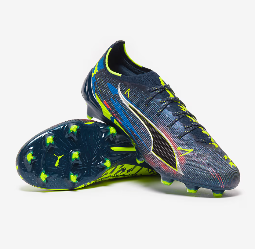 P ULTRA 6 CARBON FGDARE TO LAUNCH EDITION -PERSIAN BLUE/PUMA AGEDSILVER/PUMA BLACK/LIMESQUEEZE - sinoshirt