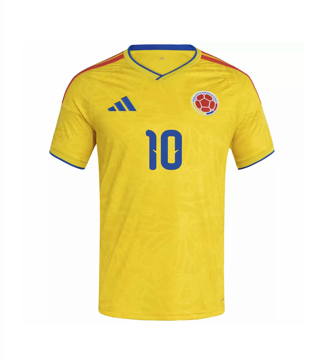 JAMES #10 Colombia Soccer Jersey Home Custom Shirt World Cup 2026 - sinoshirt