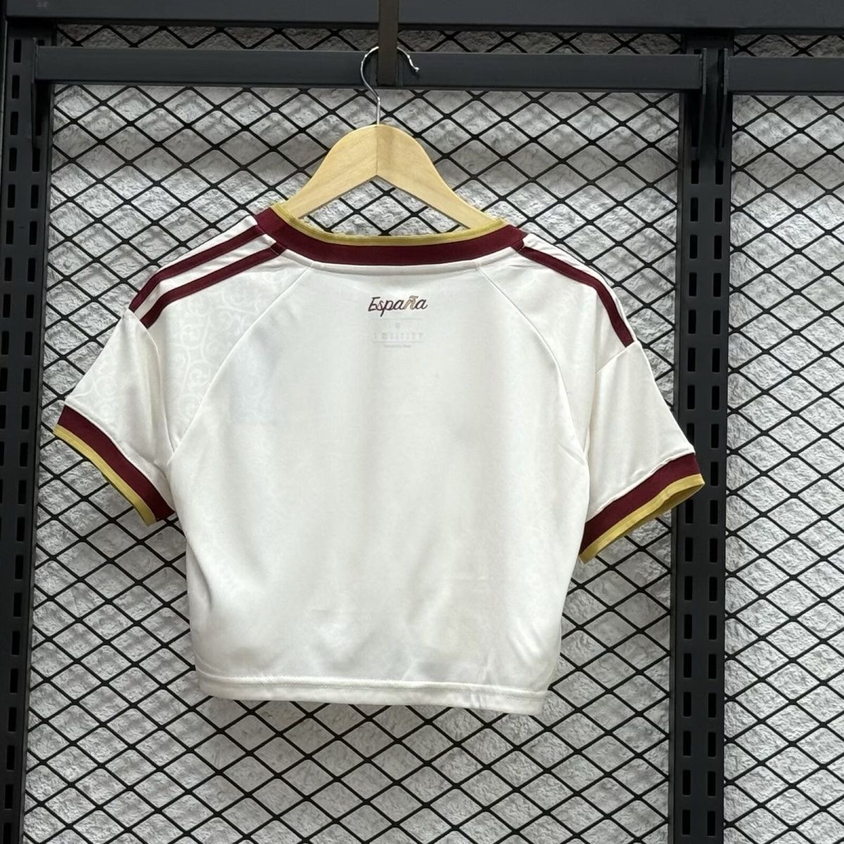 Spain Football Jersey Away Women's Crop Top World Cup 2026 - sinoshirt