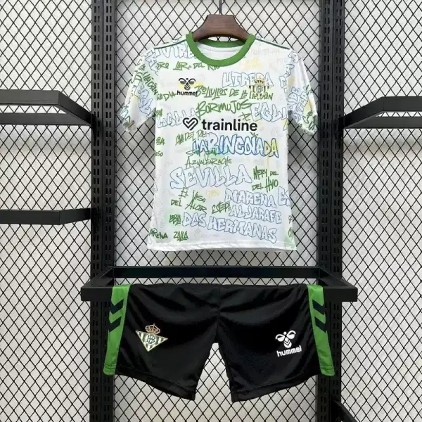 Real Betis Special Edition Kids Kit Jersey+Shorts 2025/26 - sinoshirt