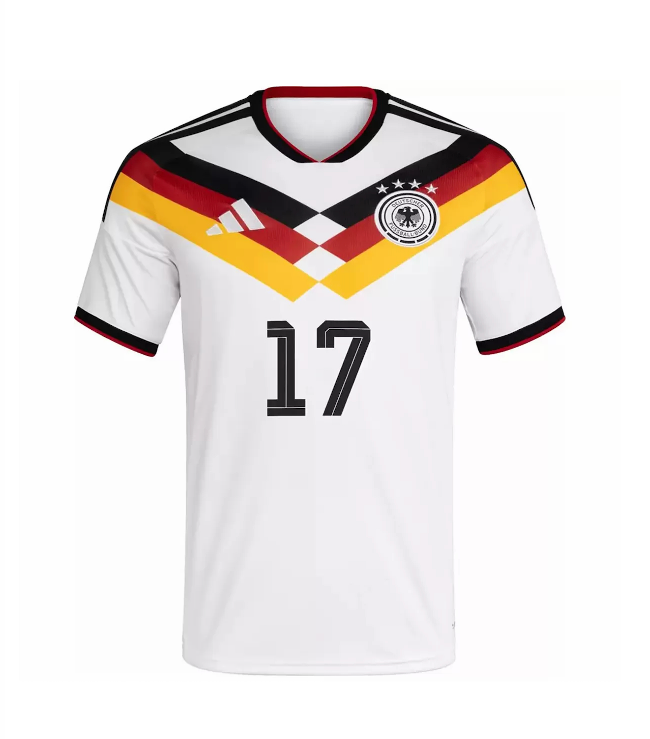 WIRTZ #17 Germany Football Jersey Home Custom Shirt World Cup 2026 - sinoshirt