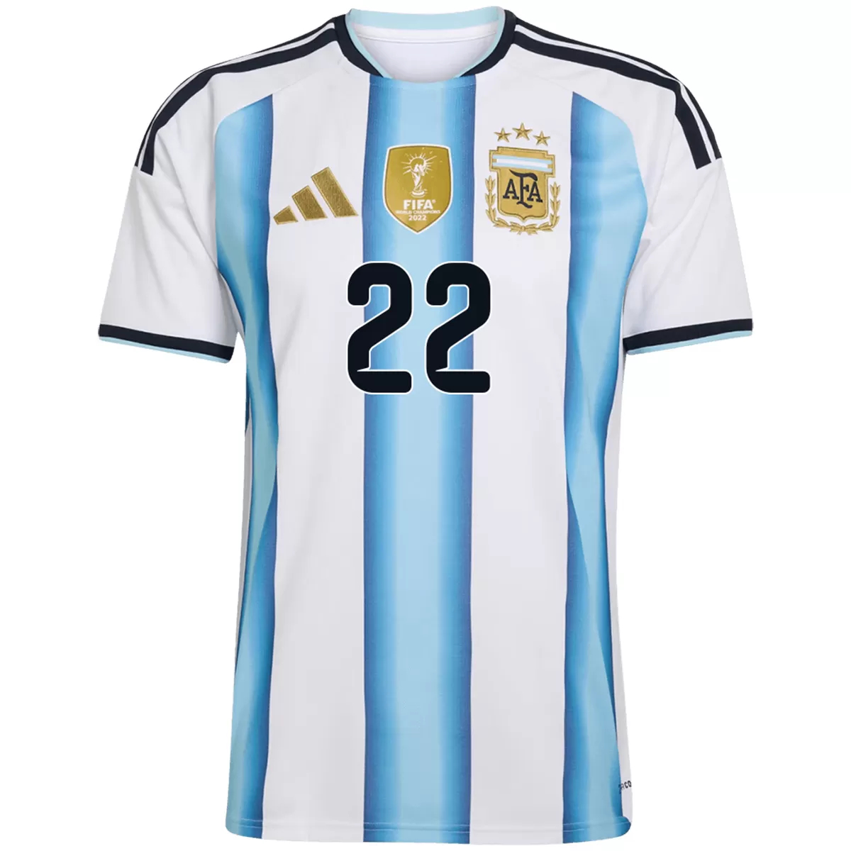 L.MARTÍNEZ #22 Argentina Soccer Jersey Home Custom Shirt World Cup 2026 - sinoshirt
