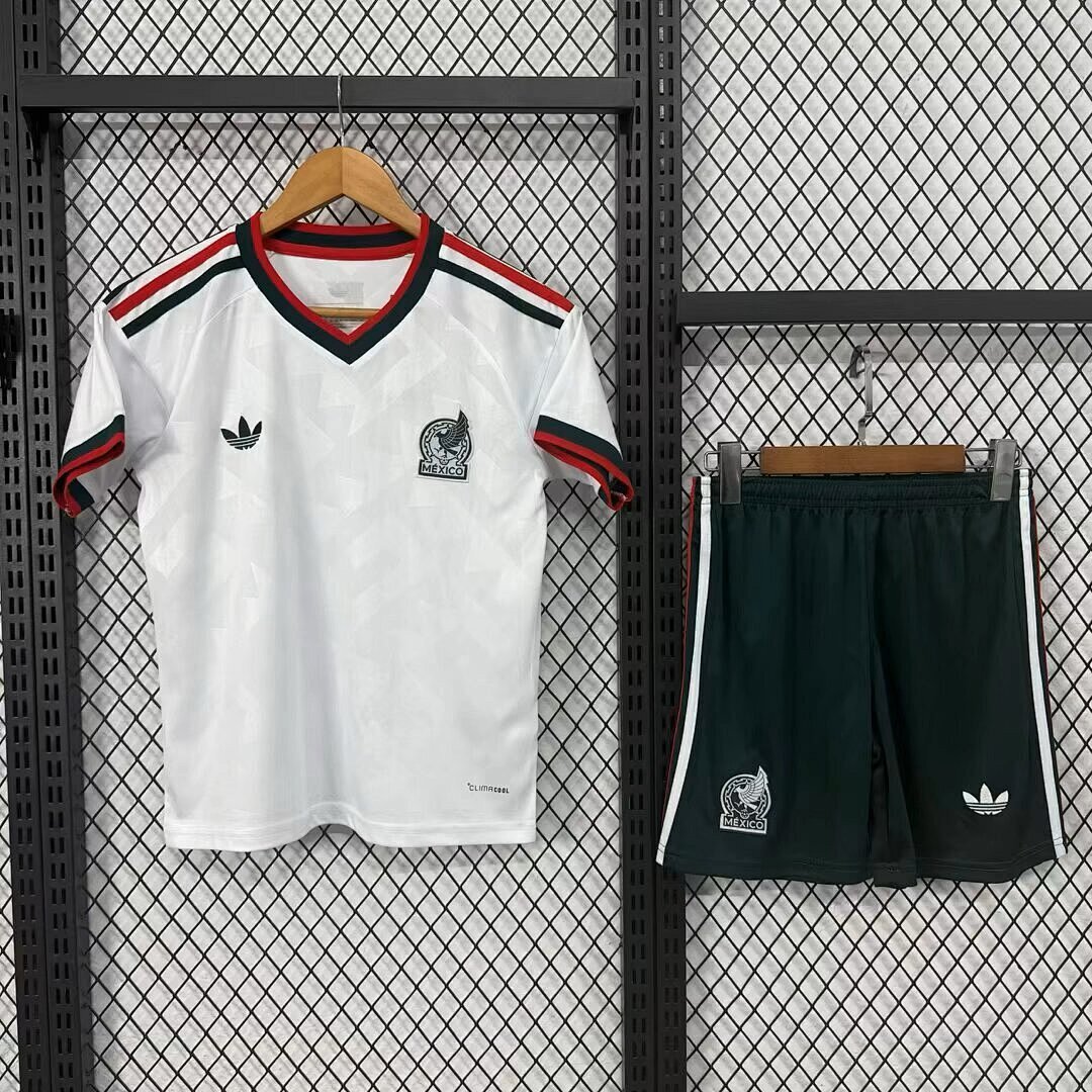 Mexico Soccer Jersey Away Kids Kit Jersey+Shorts World Cup 2026 - sinoshirt
