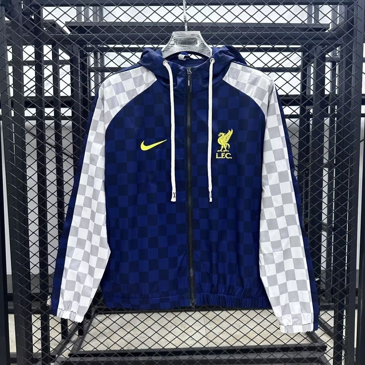 Liverpool Windbreaker Jacket Blue 2025/26 - sinoshirt