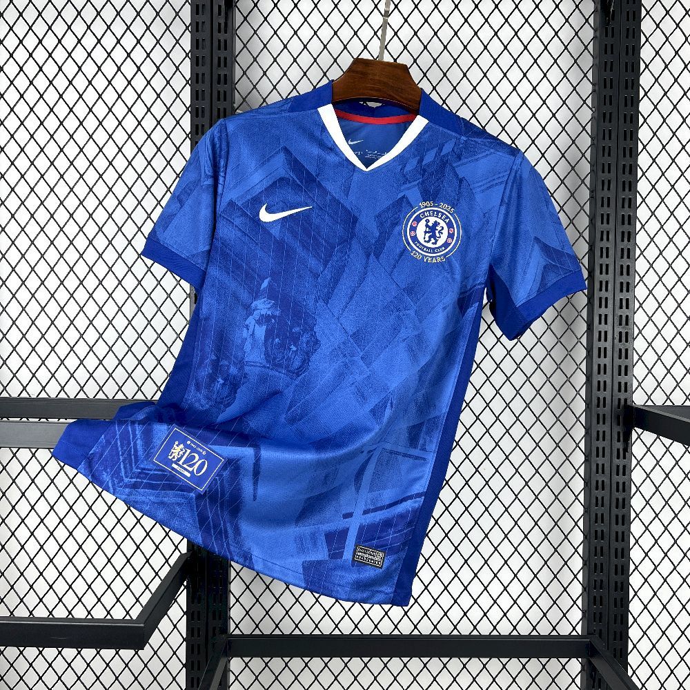 Chelsea Football Jersey Home 120th Anniversary Custom Shirt 2025/26 - sinoshirt