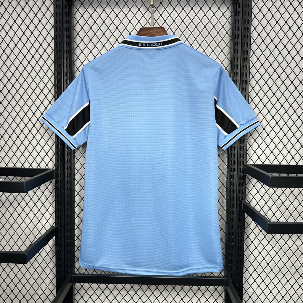 Lazio Retro Soccer Jersey Home Custom Shirt 1998-99 - sinoshirt