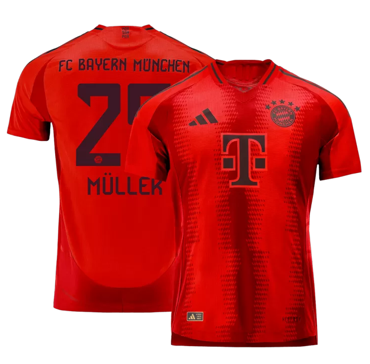 MÜLLER #25 Bayern Munich Home Jersey Player Version 2024/25 - sinoshirt