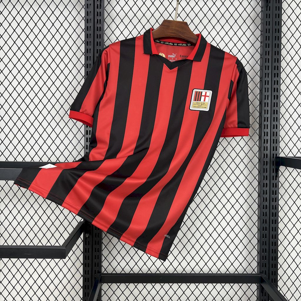 AC Milan Soccer Jersey 125th Anniversary Custom Shirt 2024/25 - sinoshirt