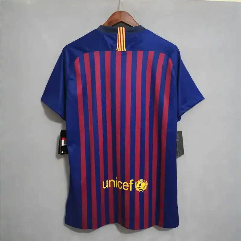 Barcelona Retro Jersey Home Soccer Shirt 2018-19 - sinoshirt