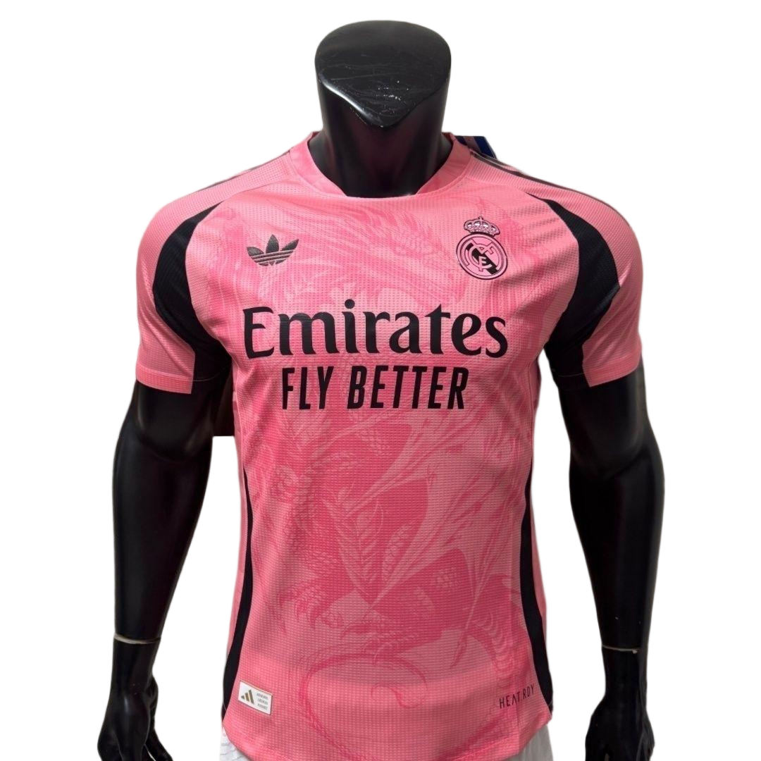 Real Madrid Authentic Football Jersey Pink Dragon Special Edition Shirt 2025/26 - sinoshirt