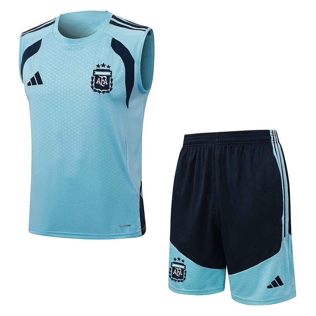 Argentina Sleeveless Training Kit Blue World Cup 2026 - sinoshirt
