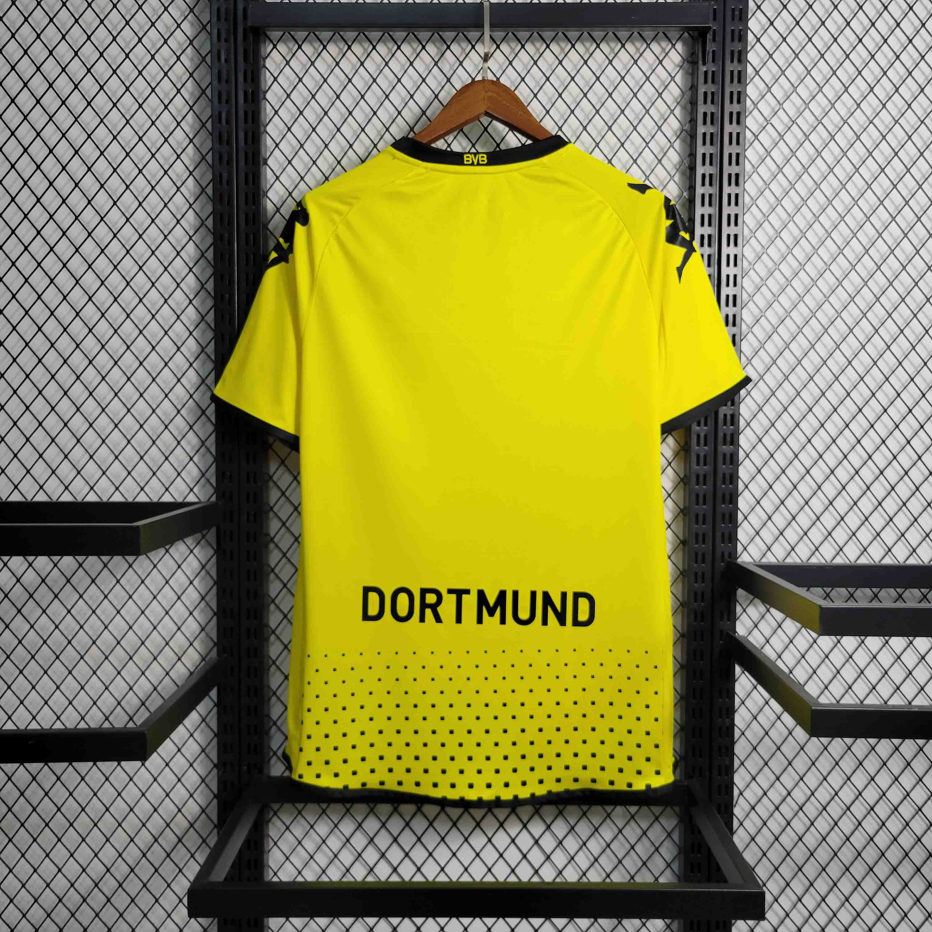 Borussia Dortmund Retro Jersey Home Soccer Shirt 2011/12 - sinoshirt