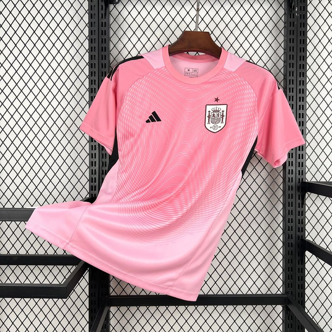 Spain Soccer Jersey Goalkeeper Custom Shirt World Cup 2026 - sinoshirt