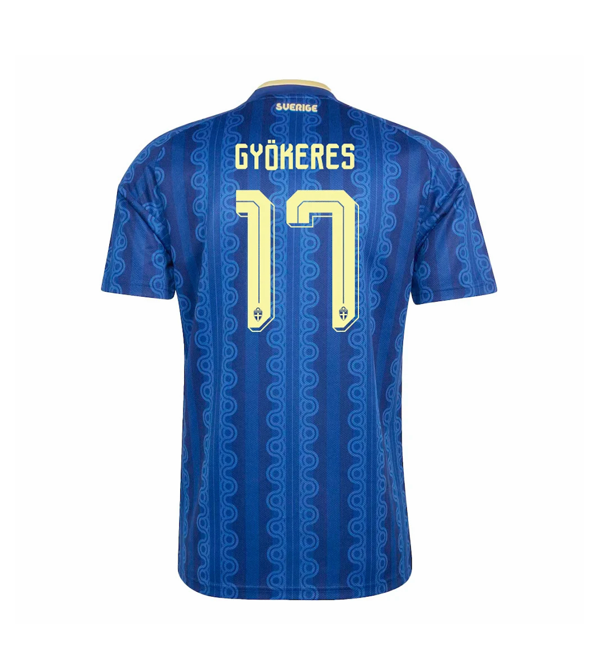 Gy?keres #17 Sweden Football Jersey Away Custom Shirt World Cup 2026 - sinoshirt