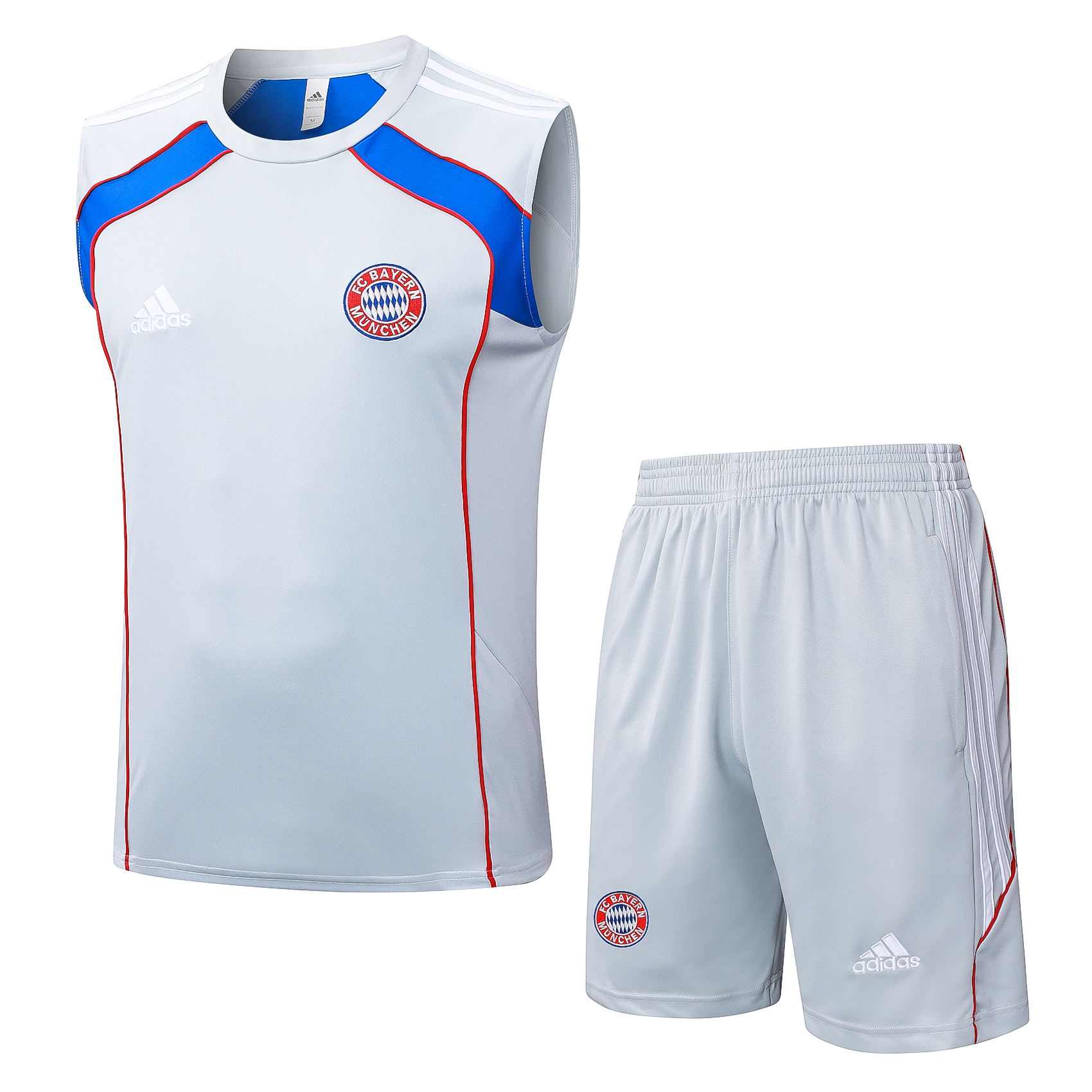 Bayern Munich Sleeveless Training Kit Gray 2025/26 - sinoshirt