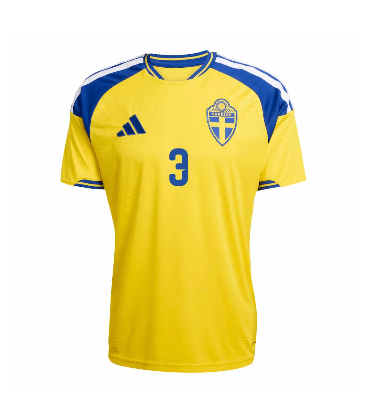 Lindeloef #3 Sweden Football Jersey Home Custom Shirt World Cup 2026 - sinoshirt