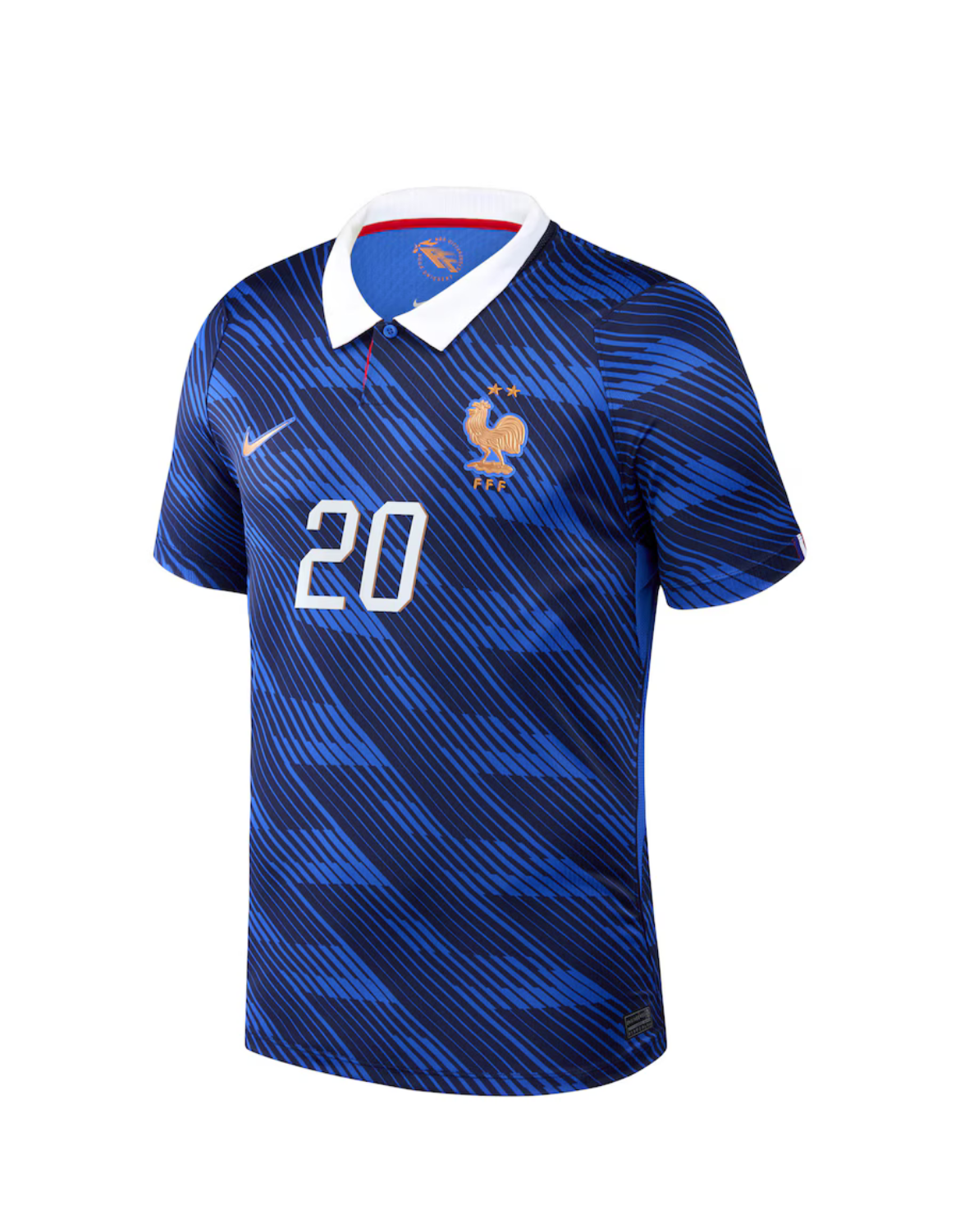 DOUE #20 France Football Jersey Home Custom Shirt World Cup 2026 - sinoshirt