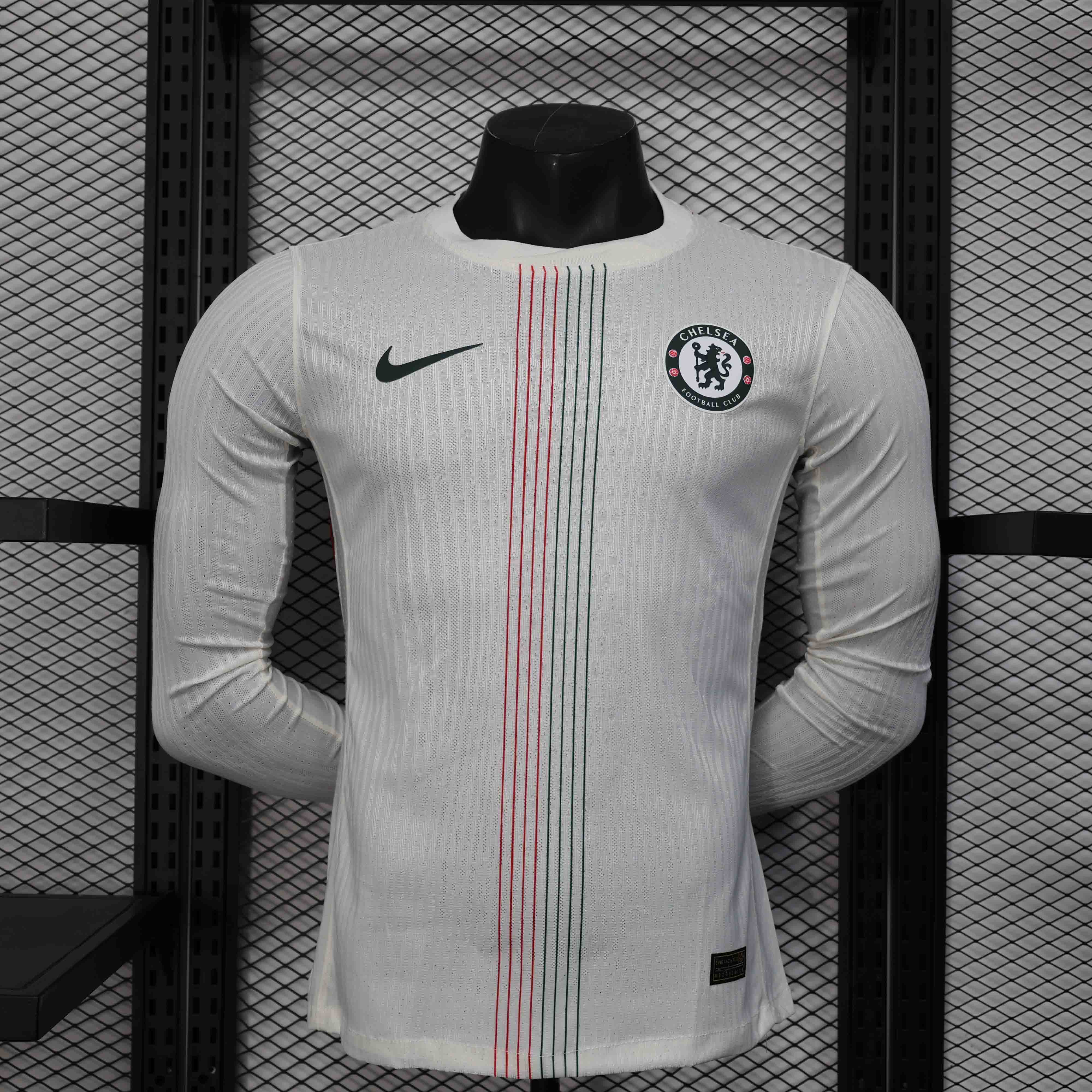 Chelsea Authentic Football Jersey Away Long Sleeve Shirt 2025/26 - sinoshirt