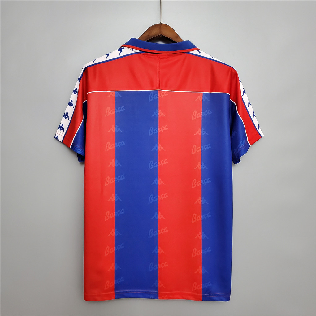 Barcelona Retro Jersey Home Soccer Shirt 1992/95 - sinoshirt