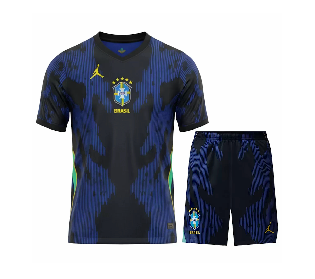Brazil Soccer Jersey Away Kit Jersey+Shorts World Cup 2026 - sinoshirt
