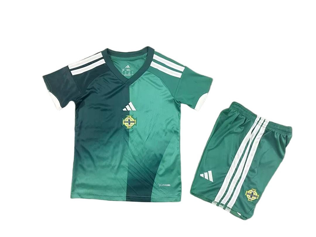 Northern Ireland Soccer Jersey Home Kids Kit Jersey+Shorts 2026 - World Cup - sinoshirt