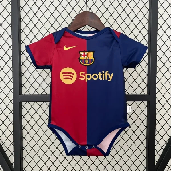 Barcelona Soccer Jersey Home Baby Uniform 2024/25 - sinoshirt