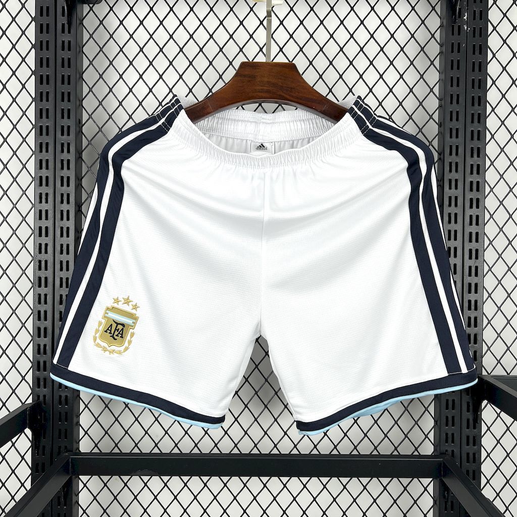 Argentina Soccer Jersey White Custom Shorts World Cup 2026 - sinoshirt