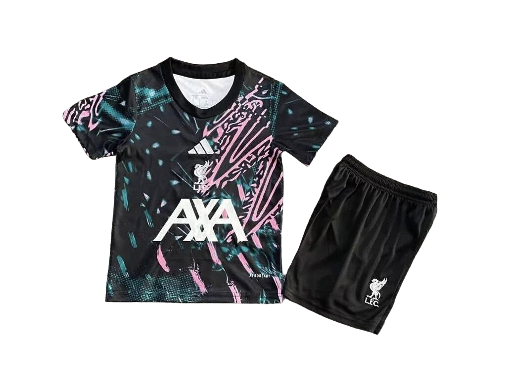 Liverpool Football Jersey Training Kids Kit Jersey+Shorts 2025/26 - sinoshirt