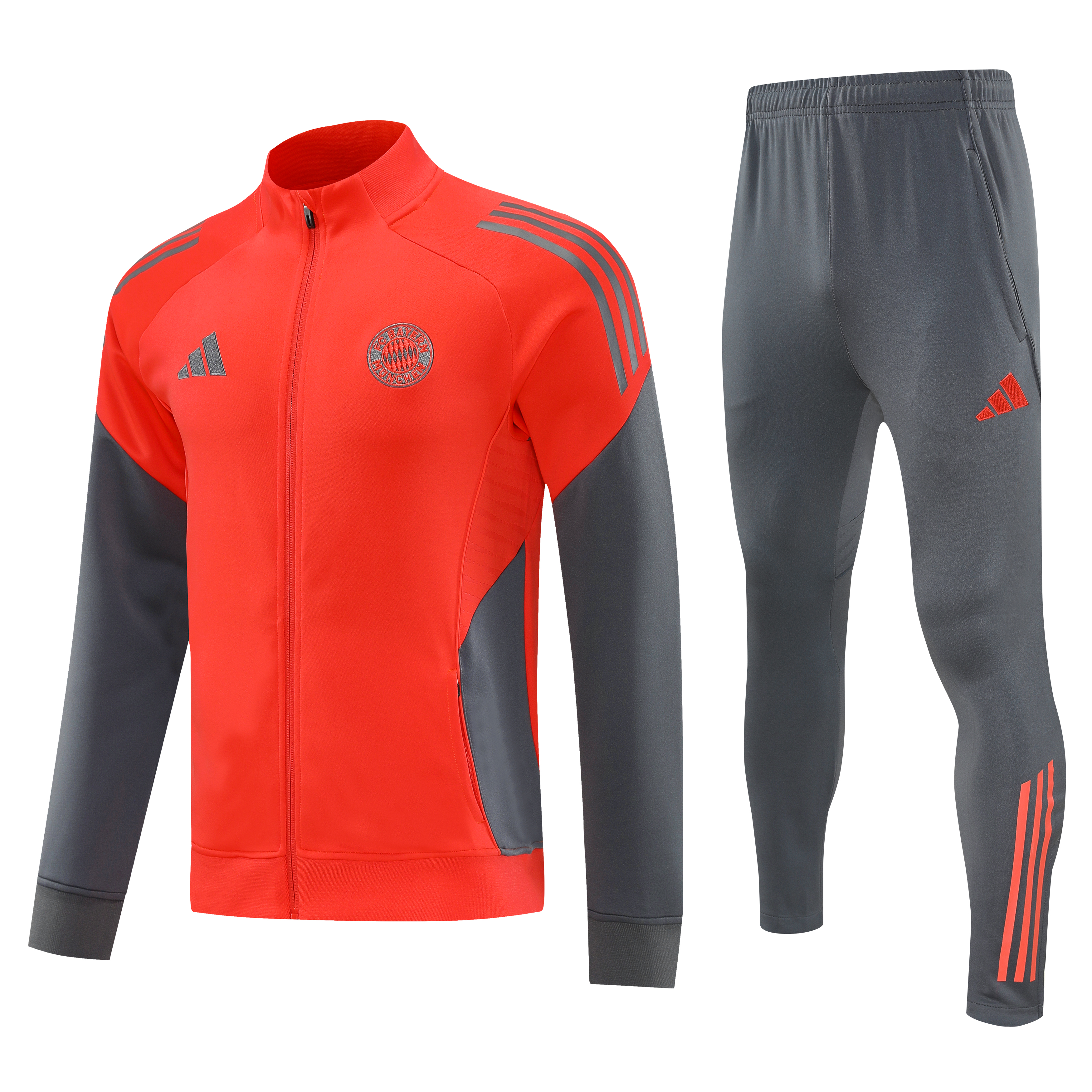 Bayern Munich Training Kit (Jacket+Pants) Orange 2025/26 - sinoshirt