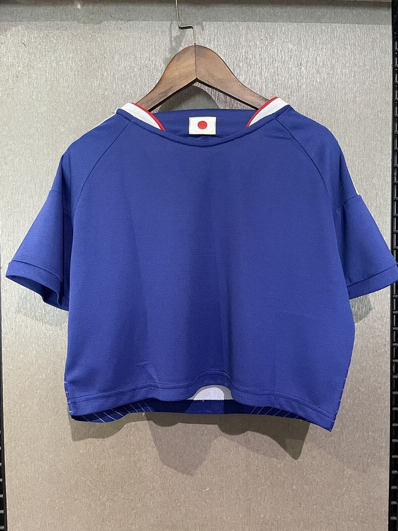 Japan Soccer Jersey Women's Home Crop Top World Cup 2026 - sinoshirt