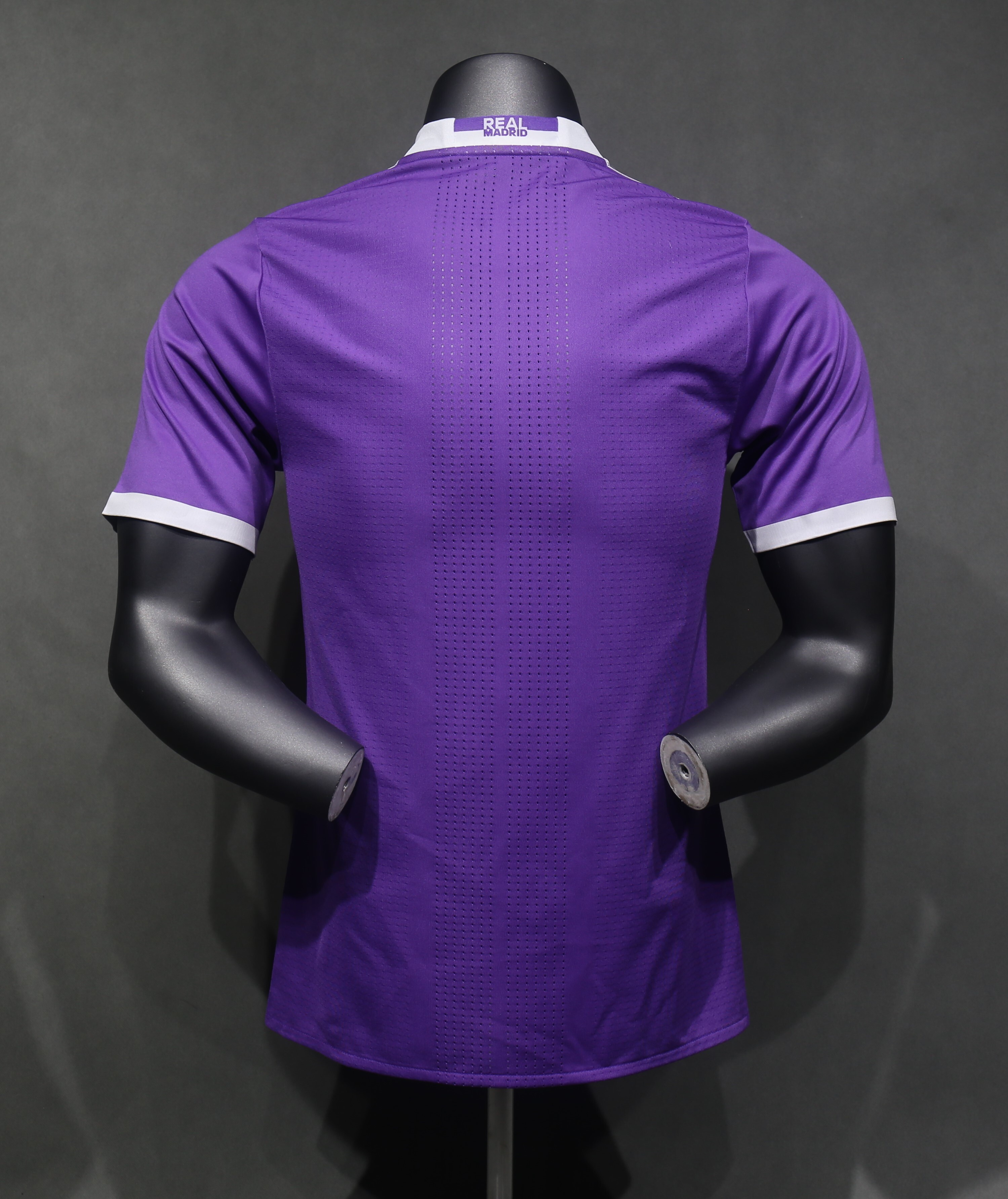 Real Madrid Authentic Retro Jersey Away Soccer Shirt 2016/17 - sinoshirt