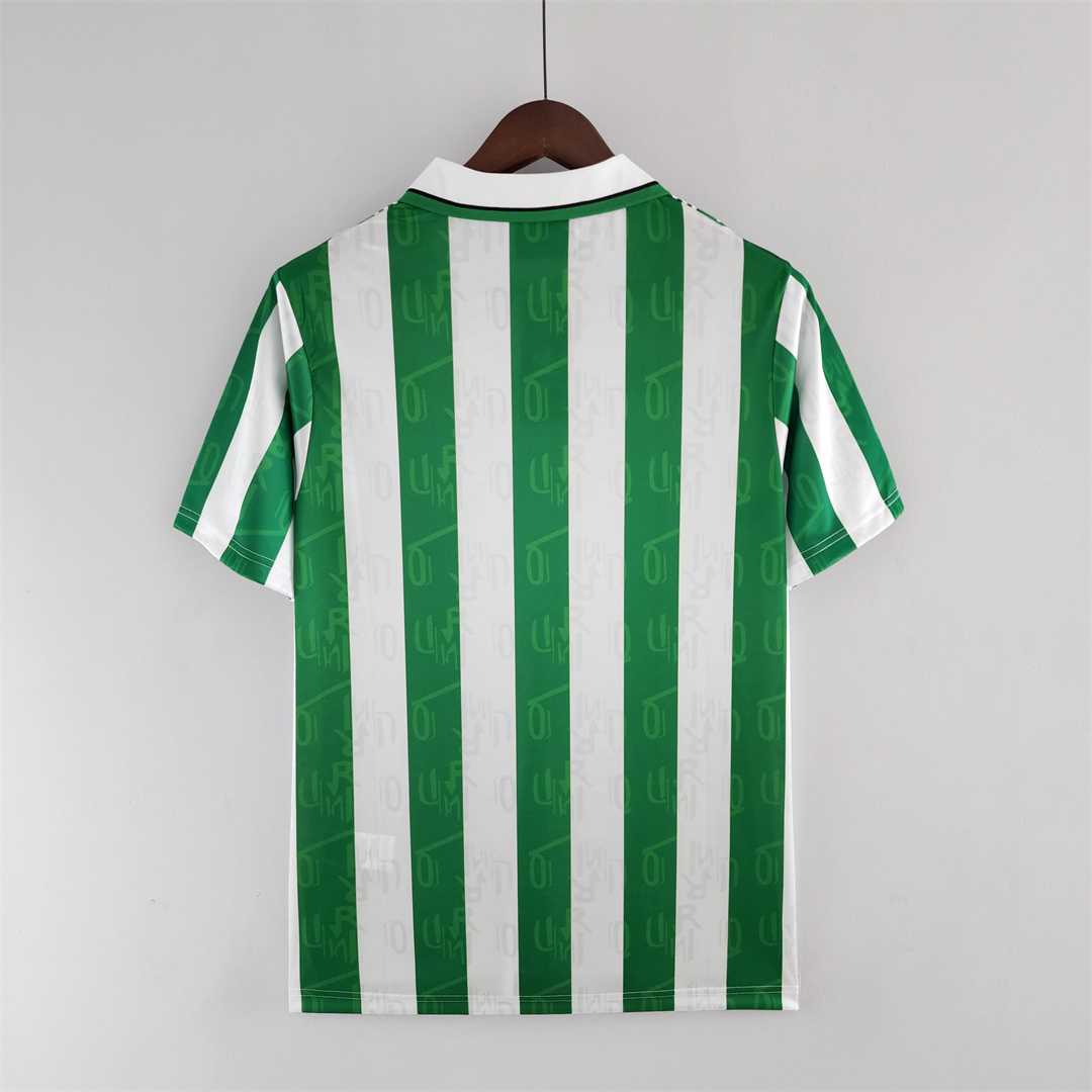 Real Betis Retro Jersey Home Soccer Shirt 1994/95 - sinoshirt