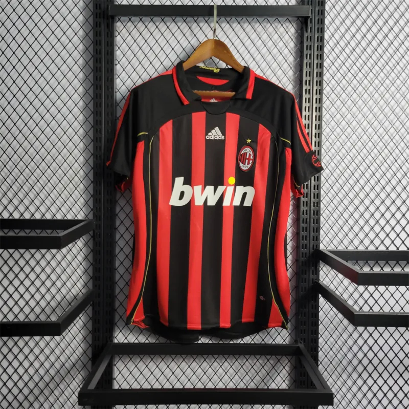 AC Milan Retro Soccer Jersey Home Custom Shirt 2006/07 - sinoshirt