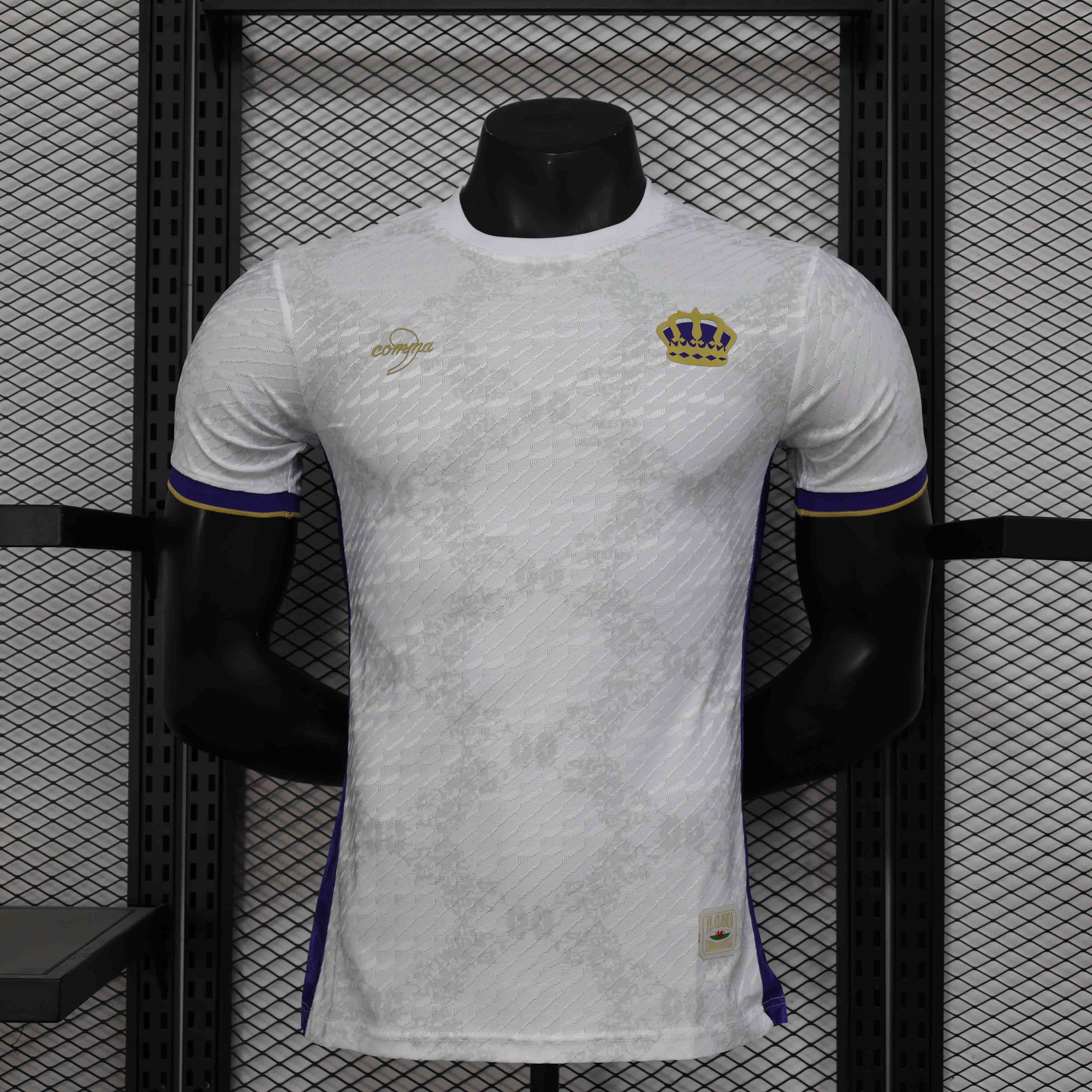 Real Madrid Authentic Soccer Jersey King Karim Special Edition Shirt 2024/25 - sinoshirt