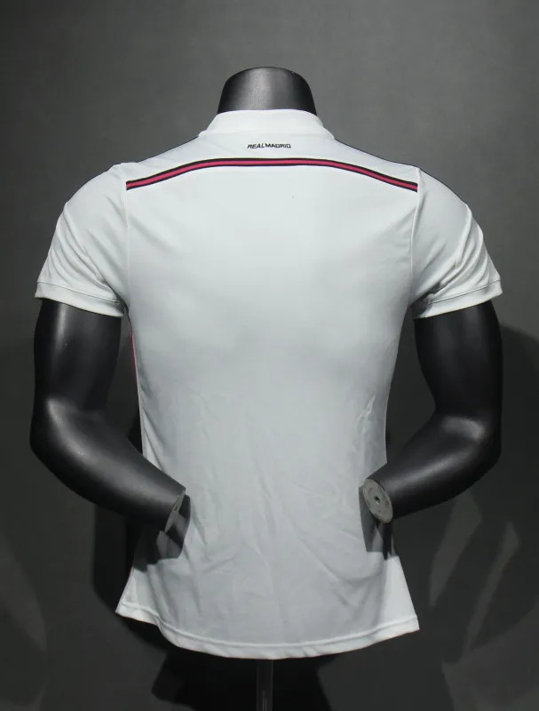 Real Madrid Authentic Retro Jersey Home Soccer Shirt 2014/15 - sinoshirt