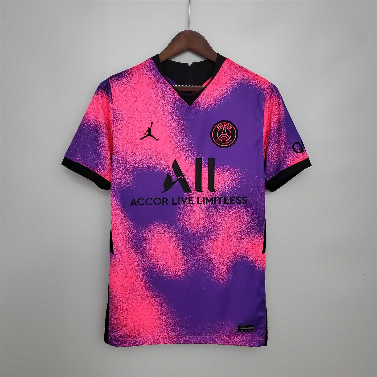 PSG Retro Jersey Fourth Away Soccer Shirt 2020/21 - sinoshirt