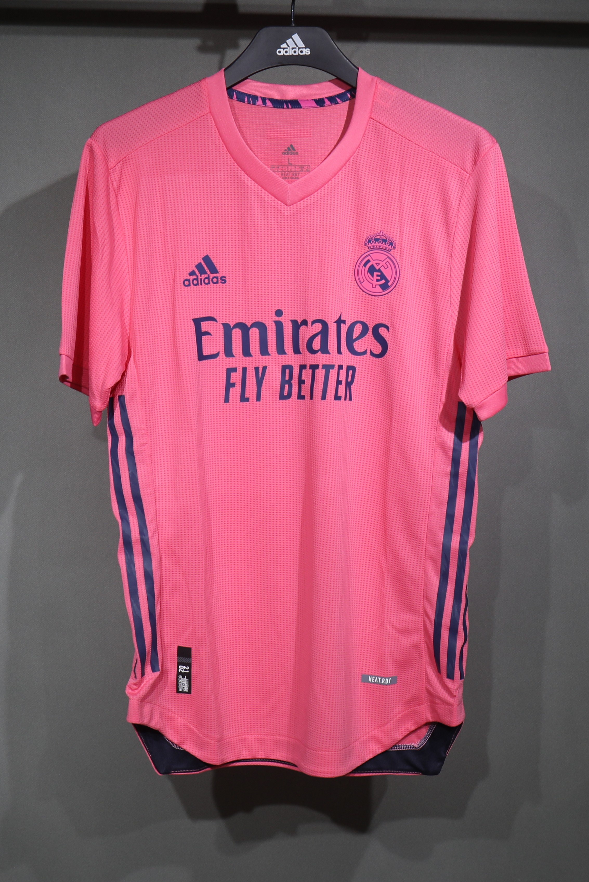 Real Madrid Authentic Retro Jersey Away Soccer Shirt 2020/21 - sinoshirt