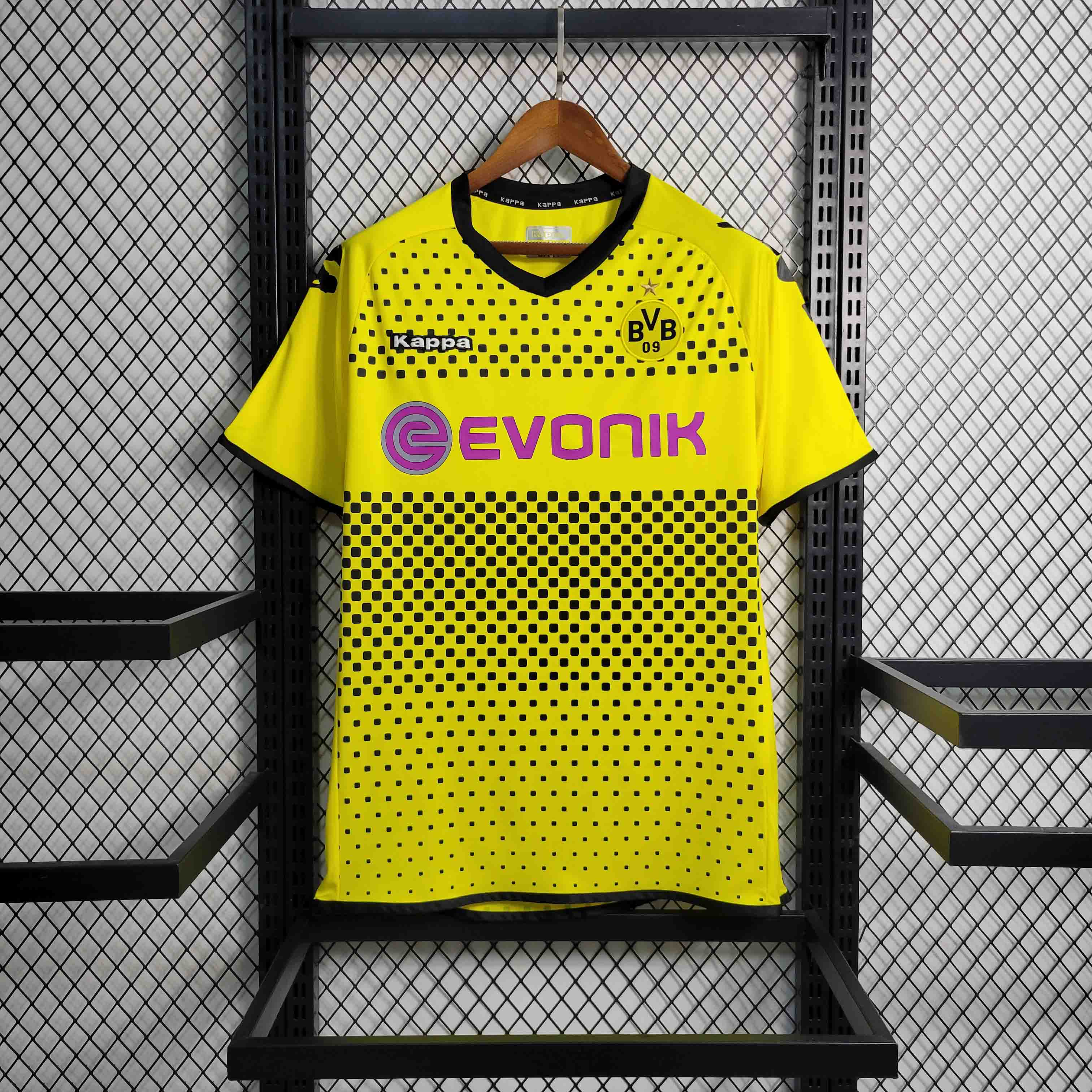 Borussia Dortmund Retro Jersey Home Soccer Shirt 2011/12 - sinoshirt