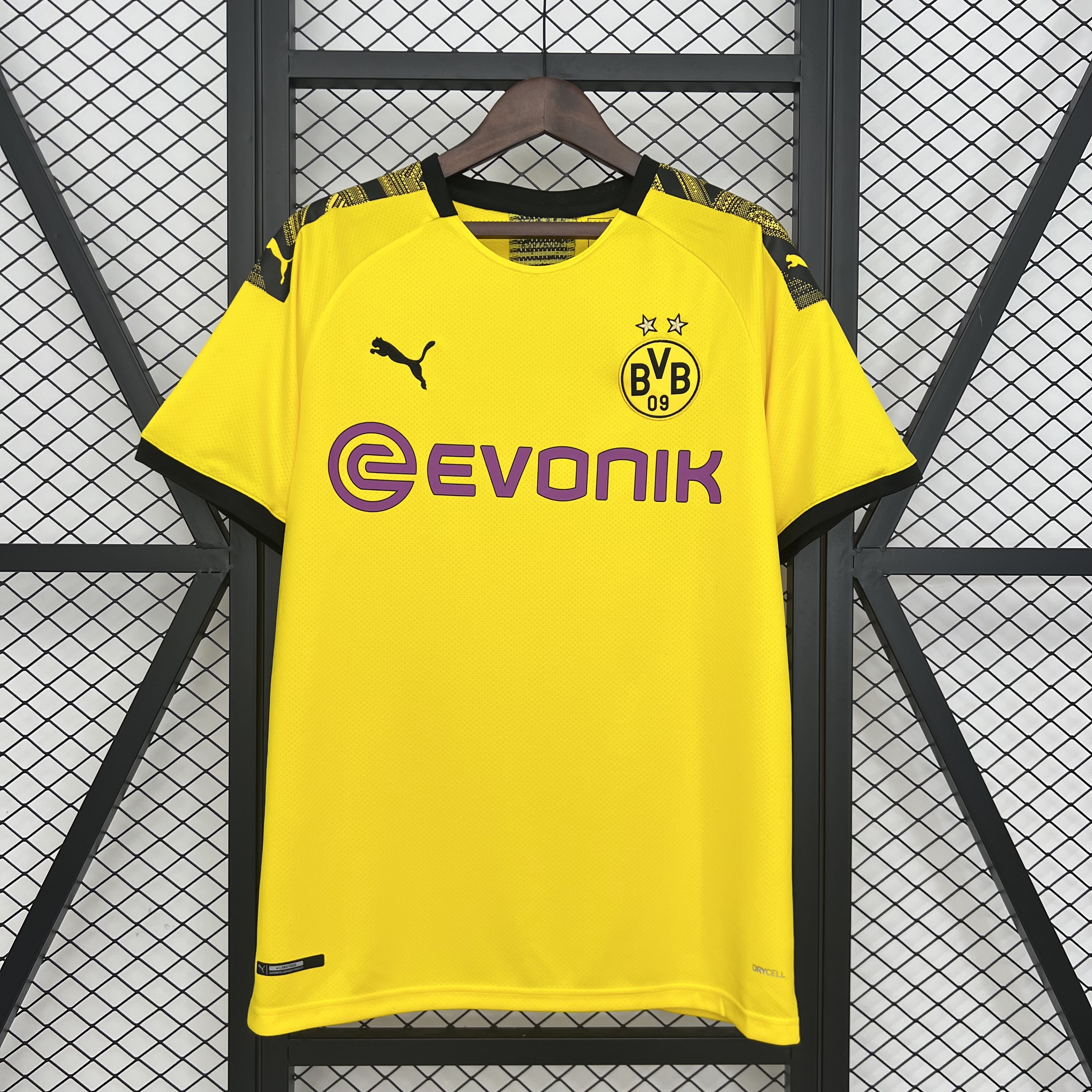 Borussia Dortmund Retro Jersey Home Soccer Shirt 2019/20 - sinoshirt