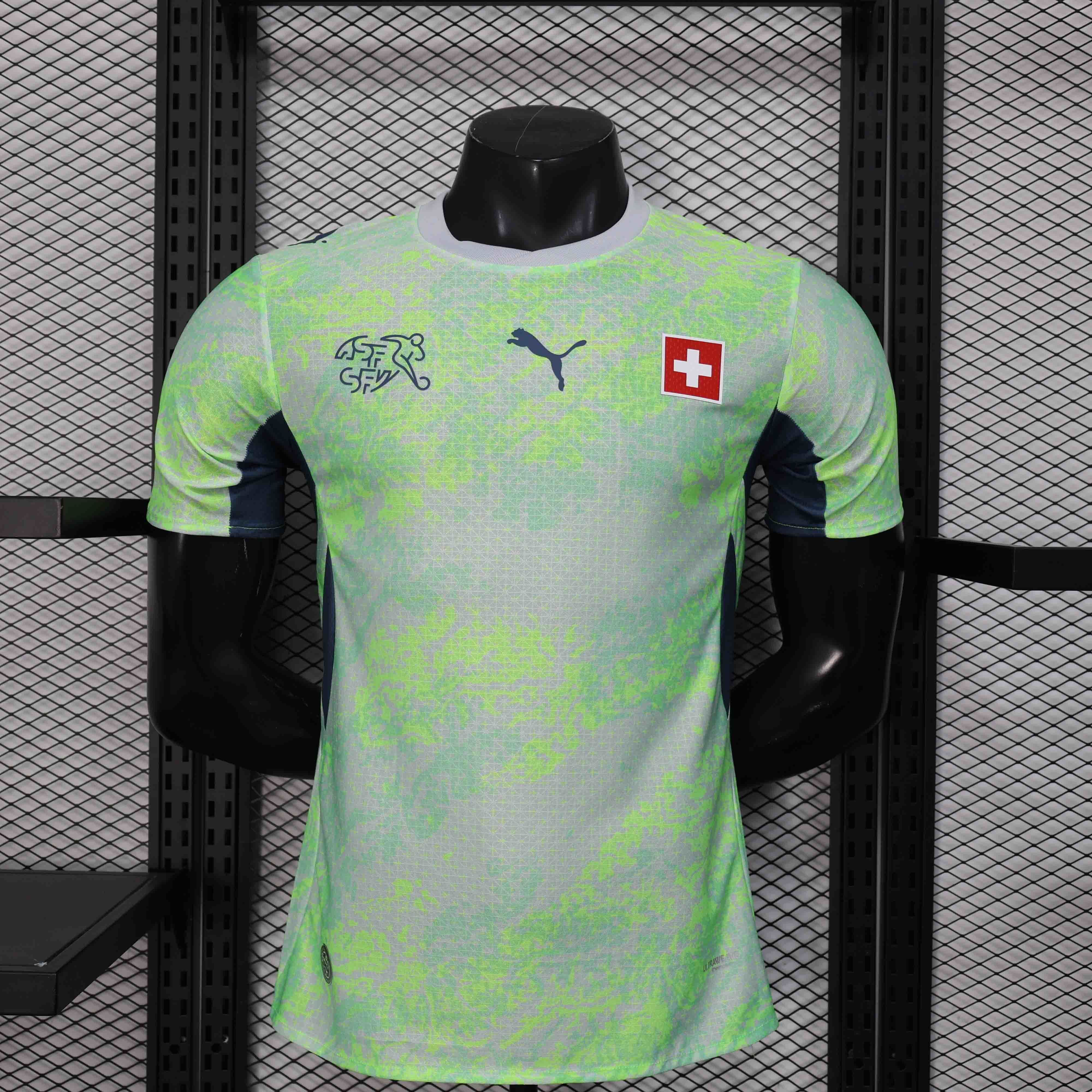Switzerland Authentic Football Jersey Away Shirt World Cup 2026 - sinoshirt
