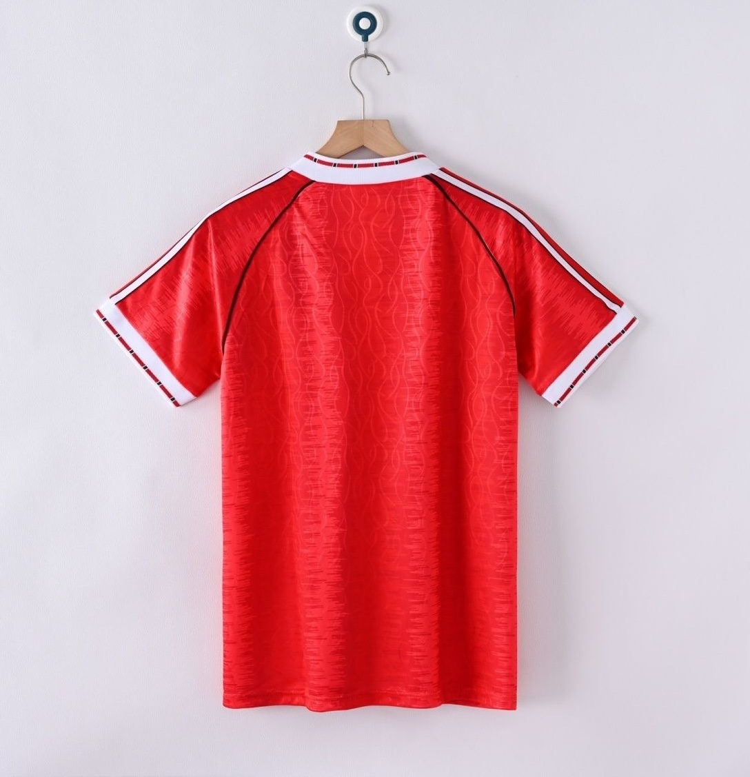 Manchester United Retro Home Football Jersey Shirt 1990/92 - sinoshirt